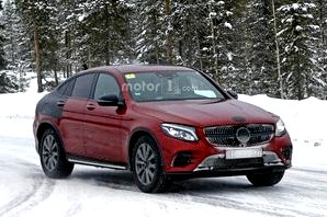 Mercedes GLC Coupe сбросил почти весь камуфляж